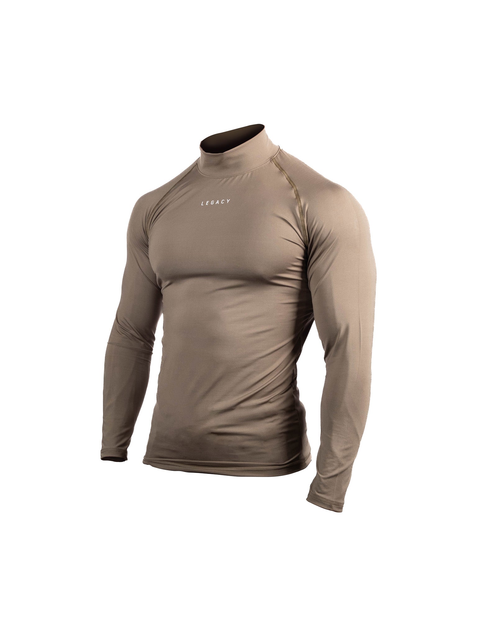 Performance Long Sleeve Mock Neck Compression
