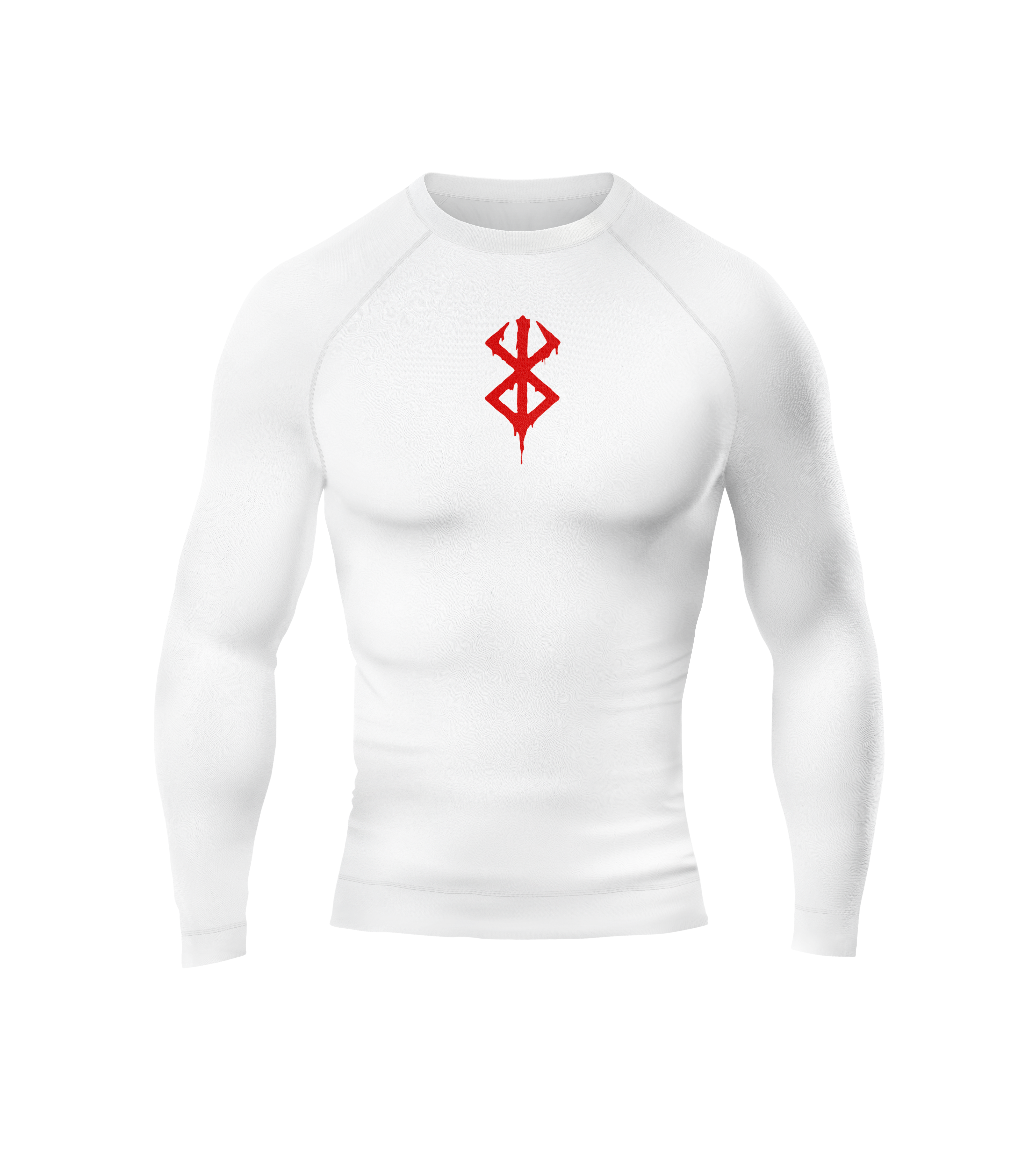 Berserk Red Pro+ Long Sleeve Compression T-Shirt