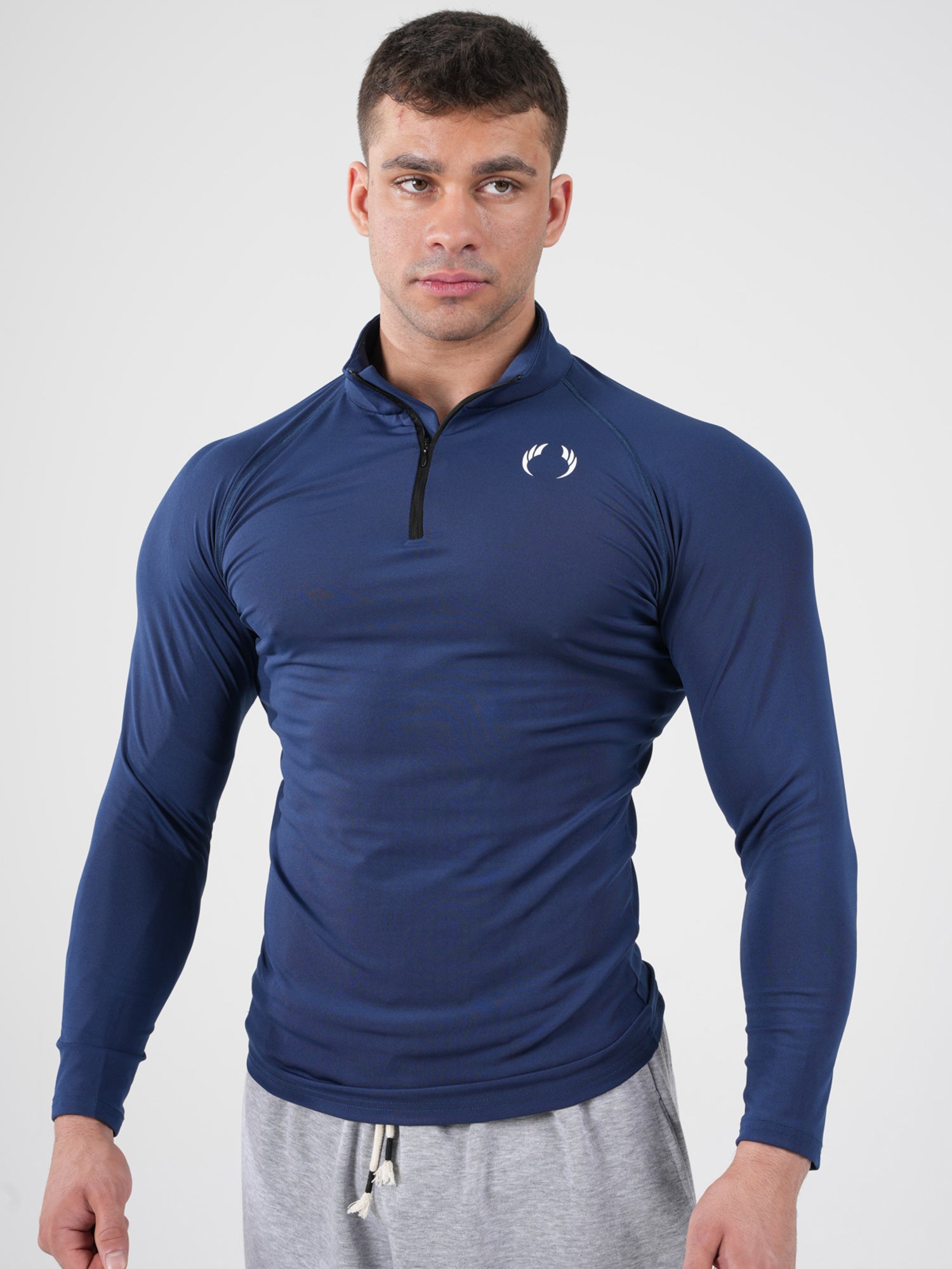 Performance Long Sleeve Zip Compression