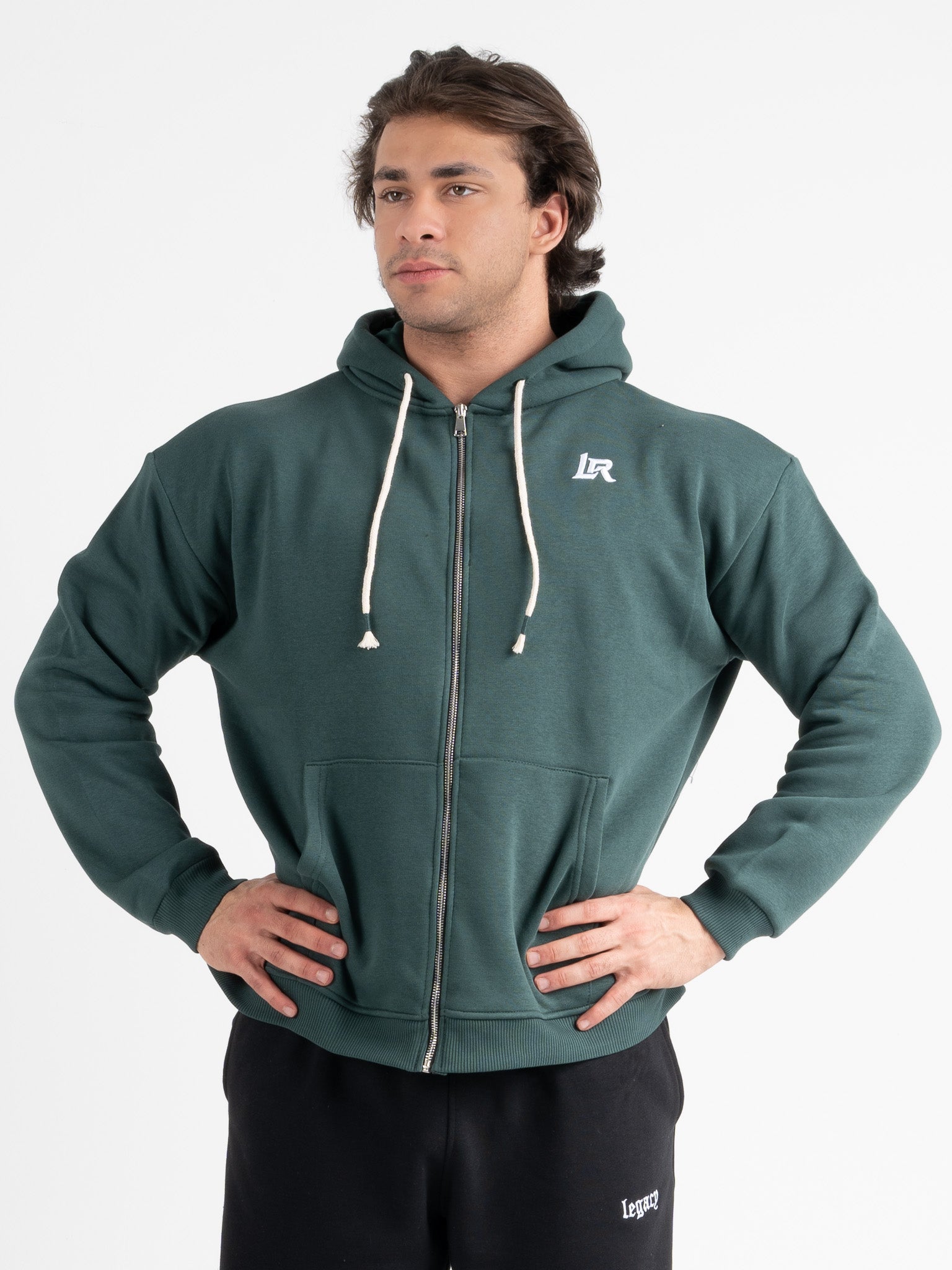Off Day Oversize Zip Up Hoodie