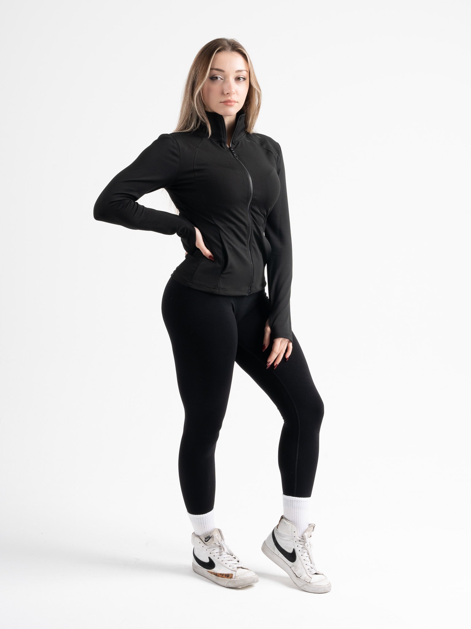 Power Long Sleeve Zip Jacket