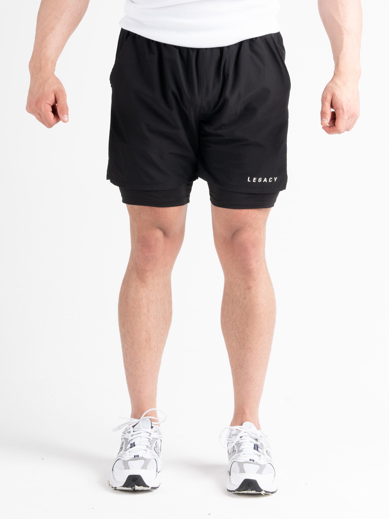 Performance 2 ın 1 Compression Shorts