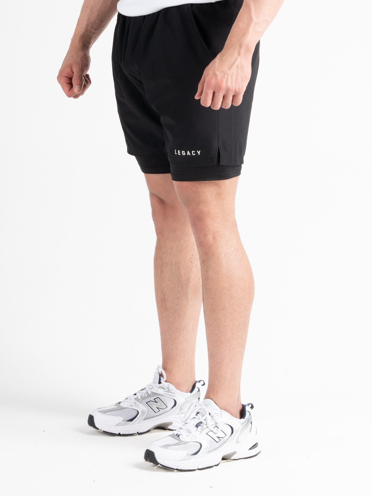 Performance 2 ın 1 Compression Shorts