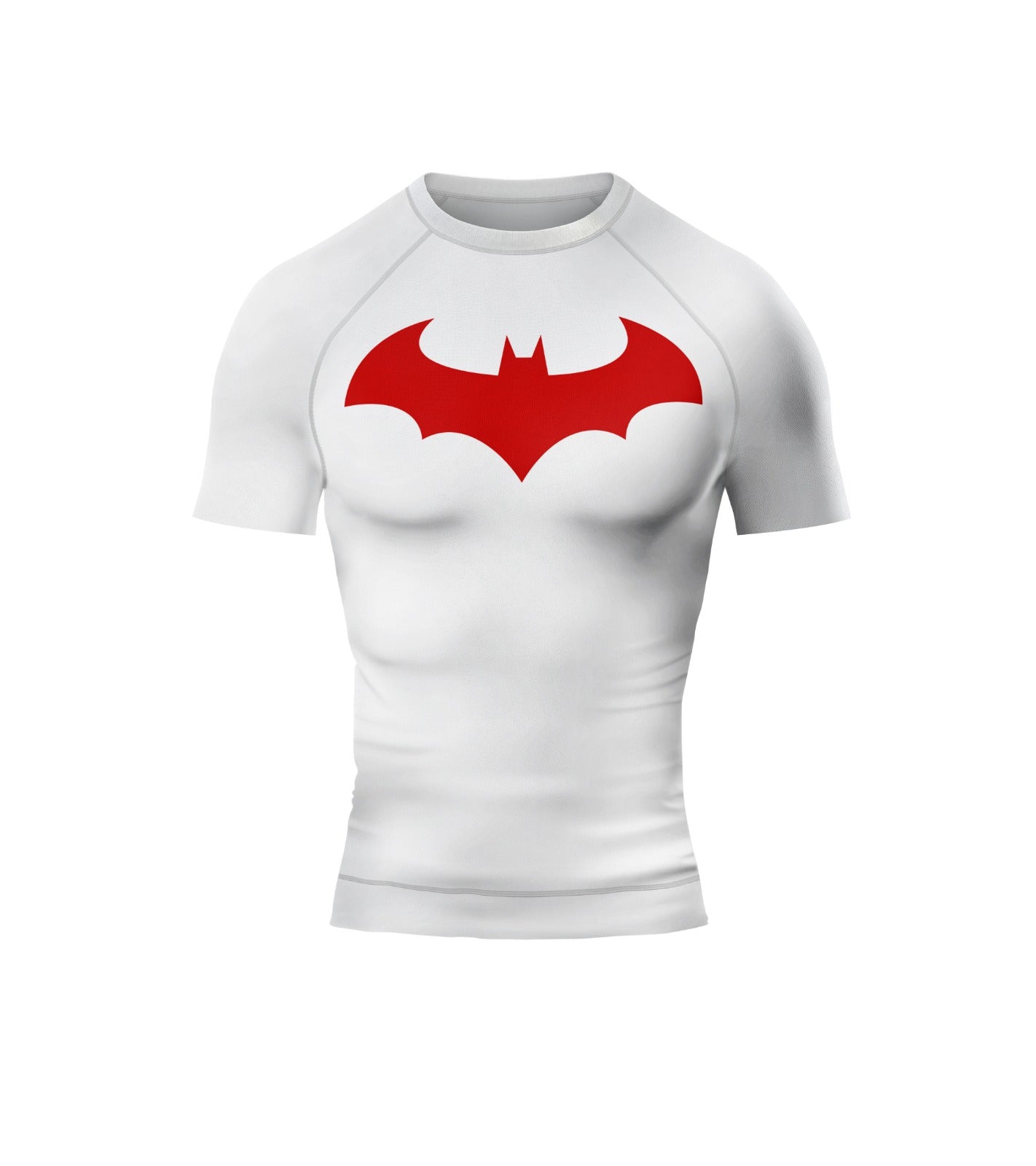 Red Premium Short Sleeve Compression T-Shirt