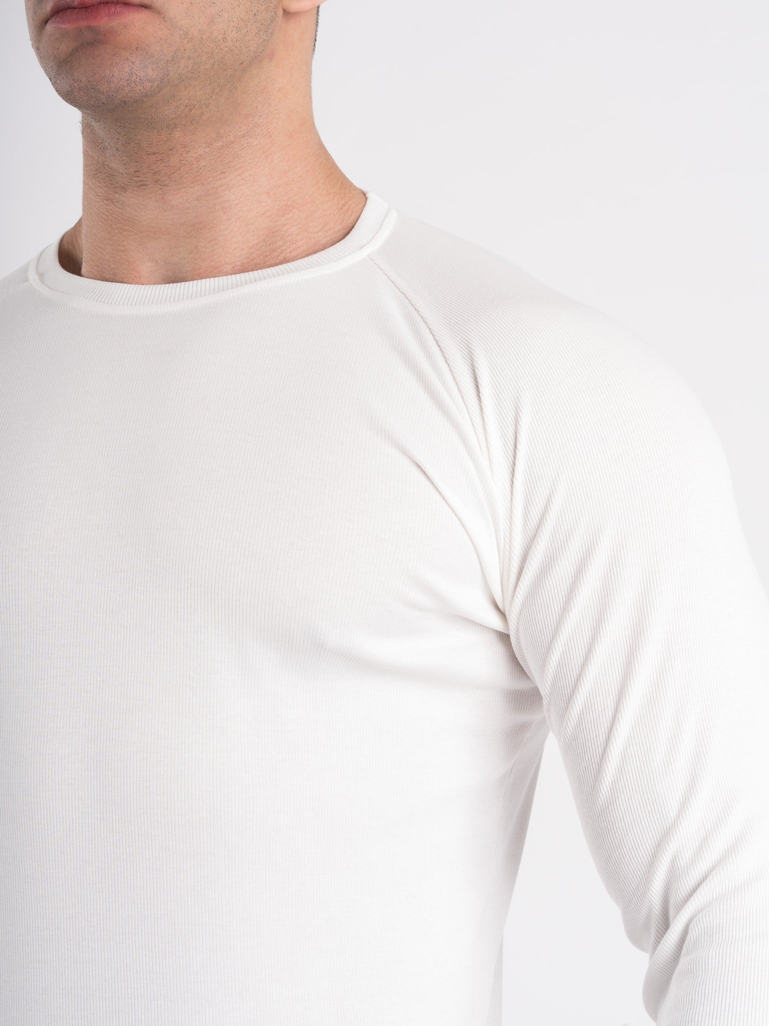 Ribbed Long Slevee
