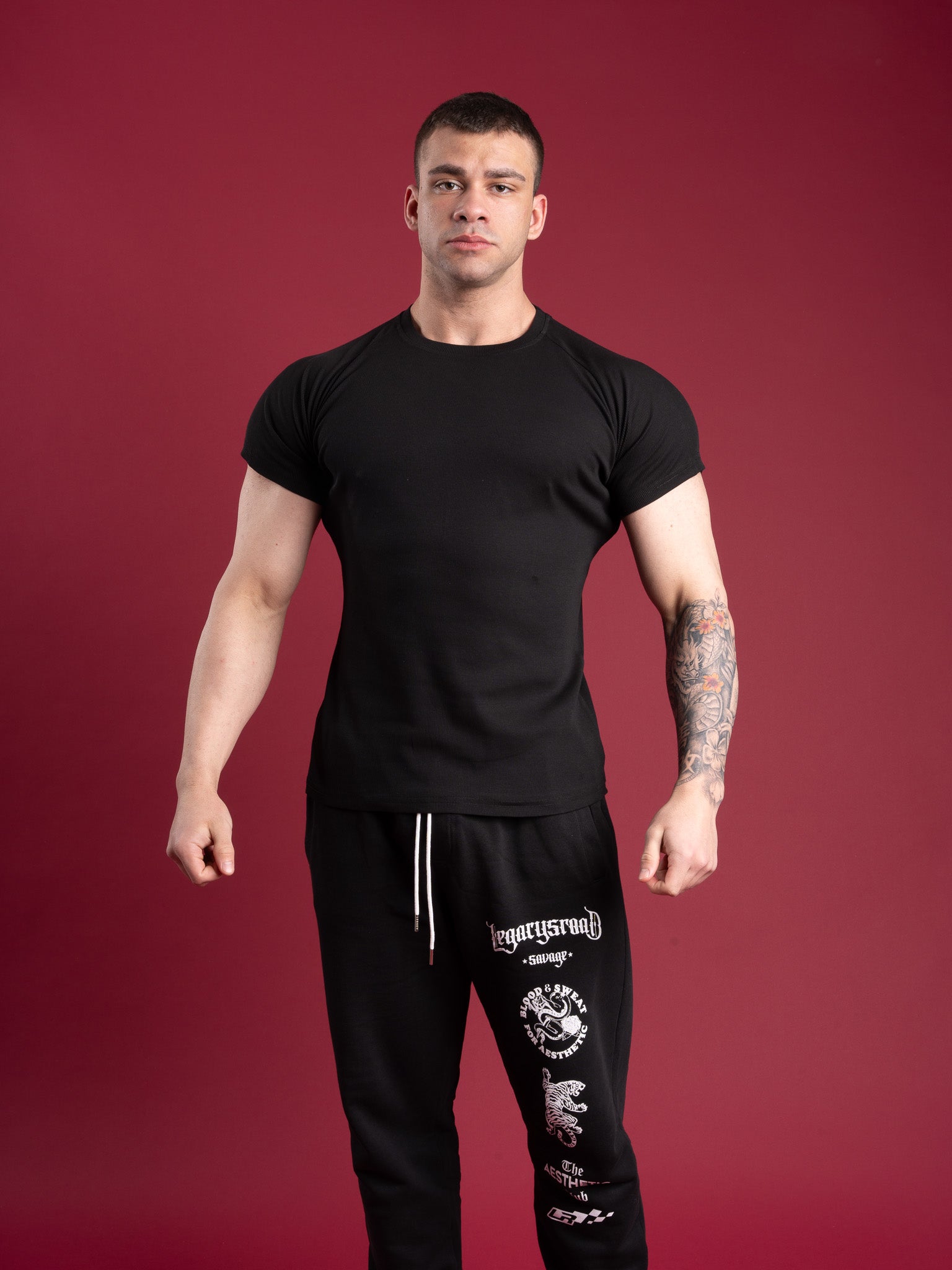 Ribbed T-shirt